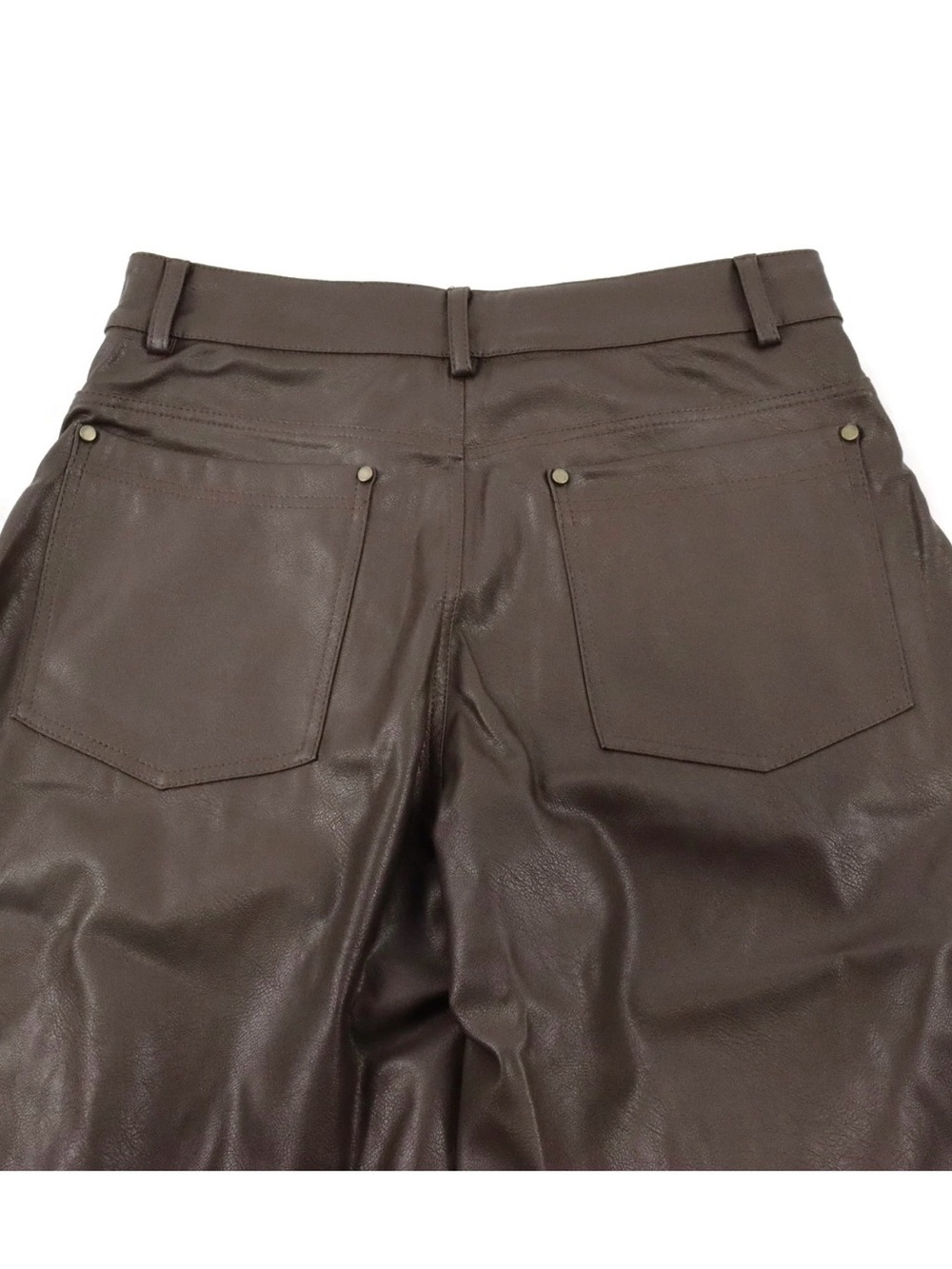Women’s Lennon Pant in Brown Nonchalant Label - Picture 6 of 15